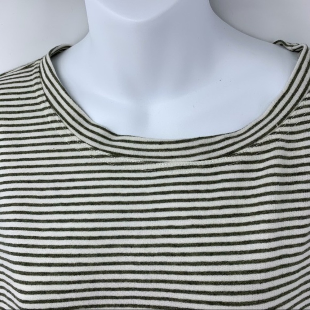 Umgee women's short sleeve striped tunic, medium - Picture 13 of 15